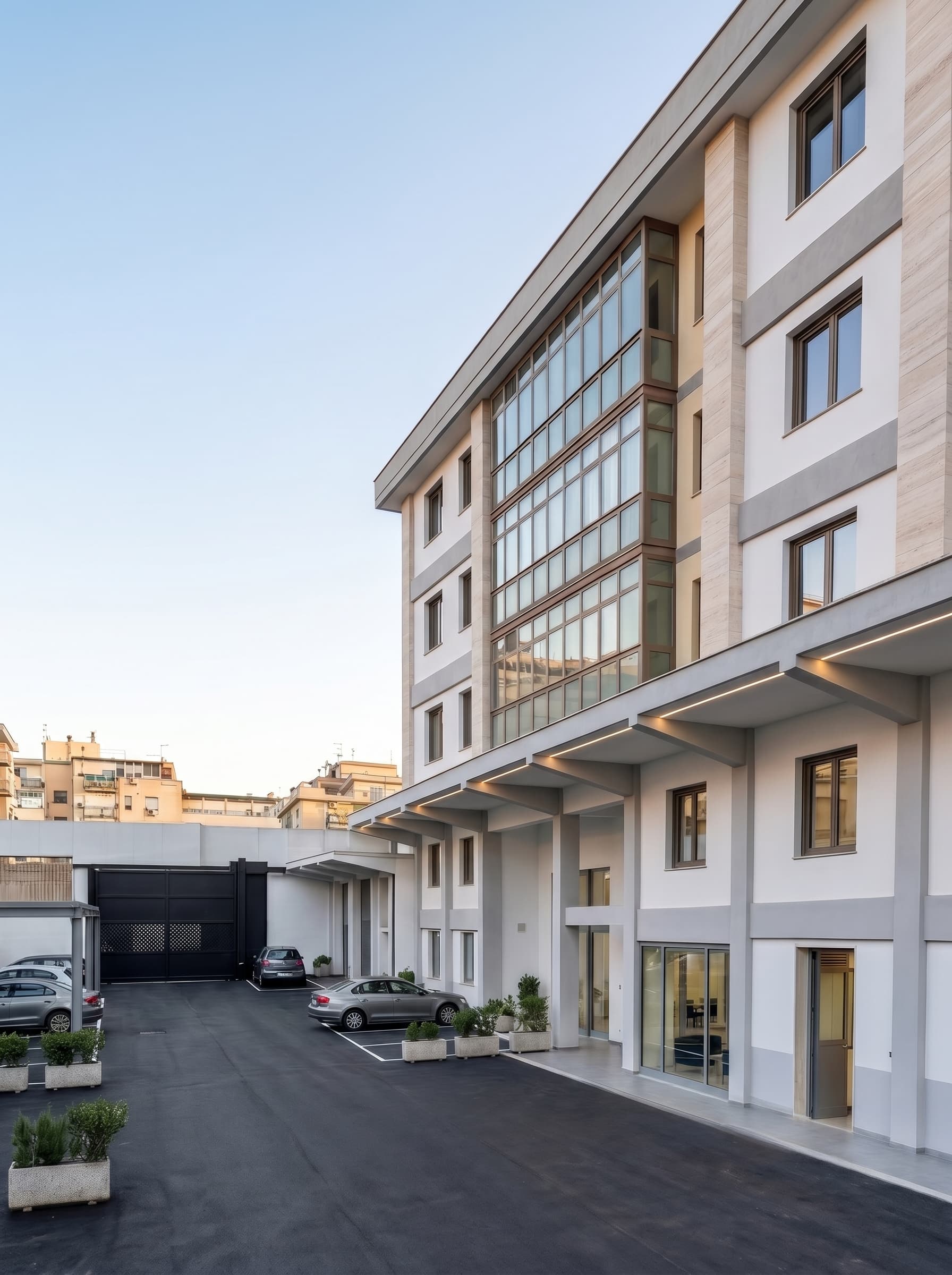 Render della nuova sede direzionale Holcon